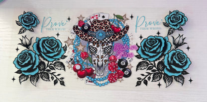 checkered/skulls